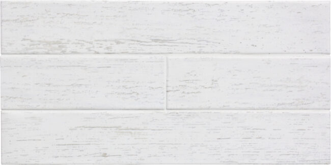 white ceramic rectangular tiles with rough finish