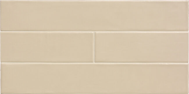 ceramic rectangular beige tiles