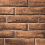 brown rectangular terracotta tile