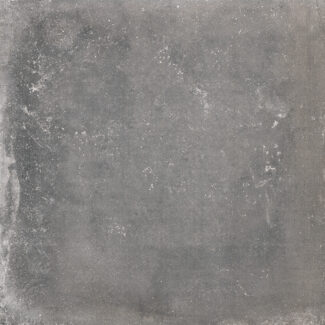 porcelain tile with black and white spotted design