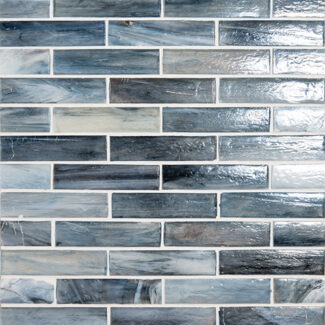 blue, white and gray rectangular glass tiles