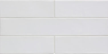 white ceramic rectangular smooth tiles