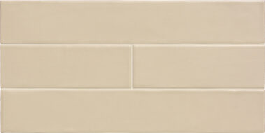 ceramic rectangular beige tiles