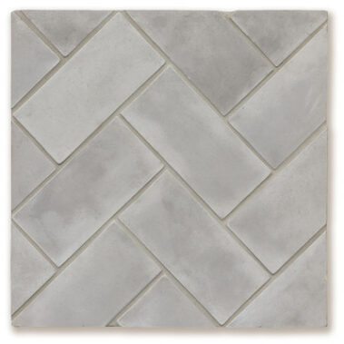 gray rectangular brick style terracotta tile