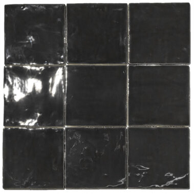 black square ceramic tiles