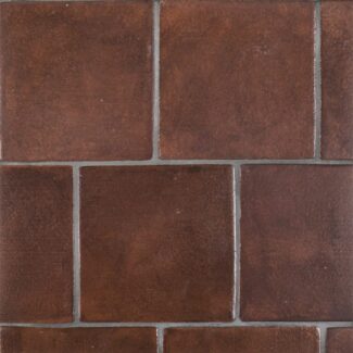 brown square terracotta tile