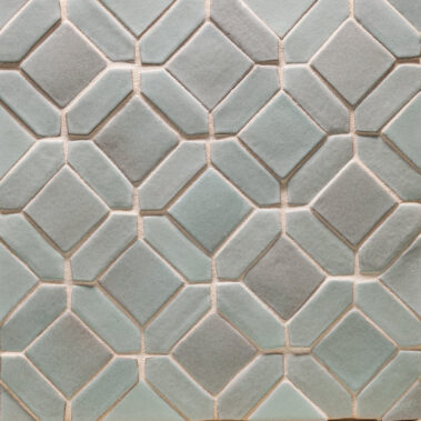 white hexagonal ceramic tiles