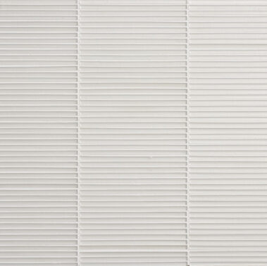 slender rectangular glass white tiles